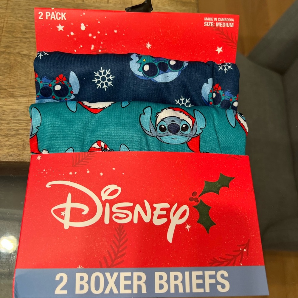 Disney Stitch Boxer Briefs 2-Pack underwear